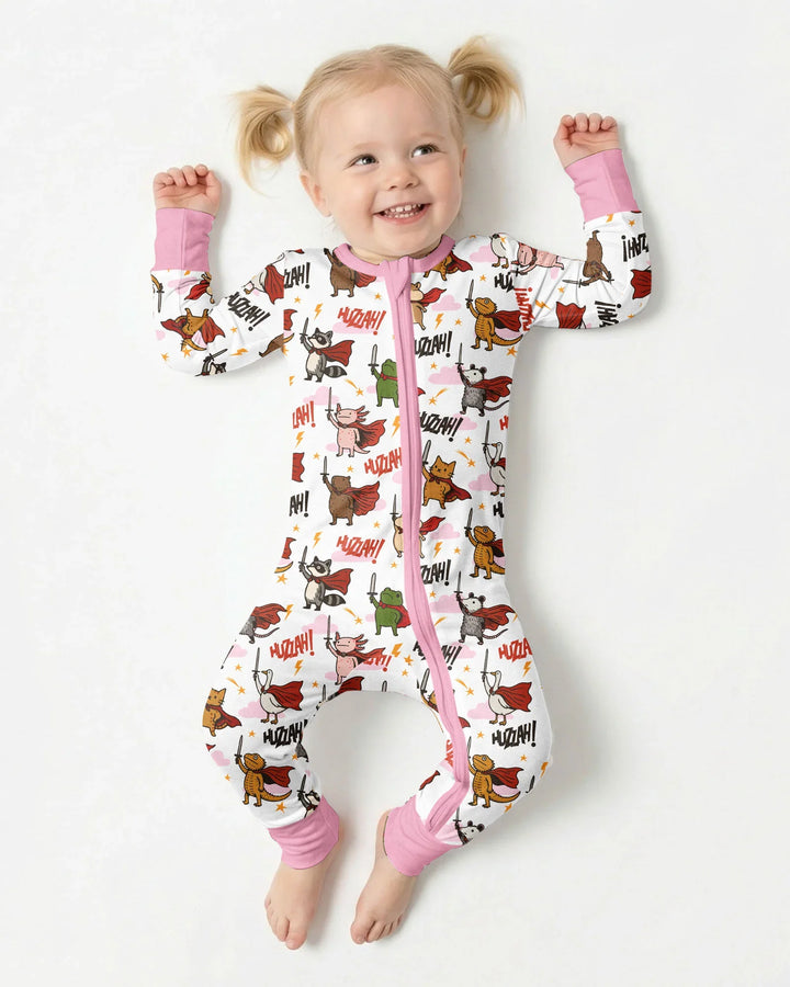 Huzzah! Huzzah! Bamboo Convertible Zippy