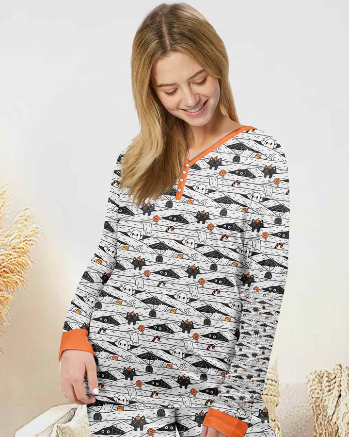 Vorlage Bambus Damen Pyjama Set