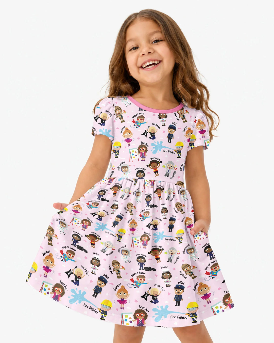Vorlage Bambus Twirl Kleid