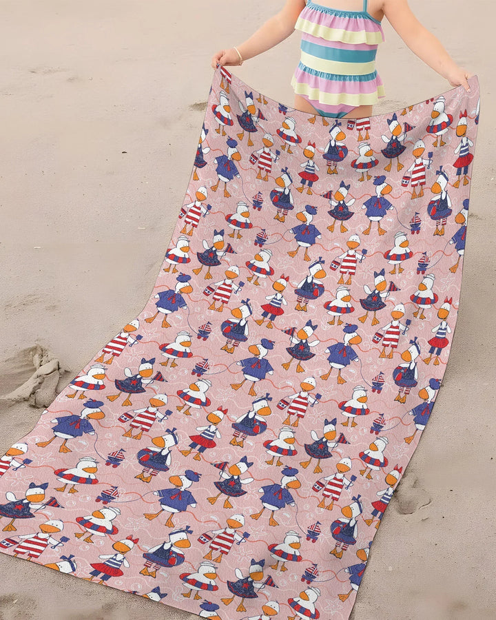 Vorlage Bambus-Strandtuch