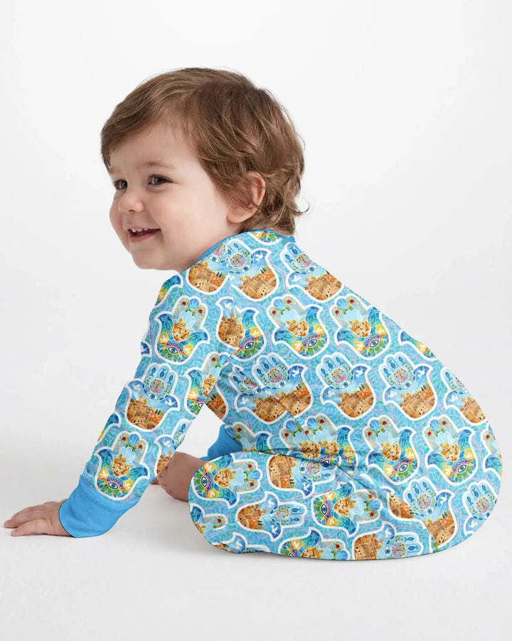 Gerippte Babykleidung mit individuellem Foto - Weich &amp; Skizzenhaft