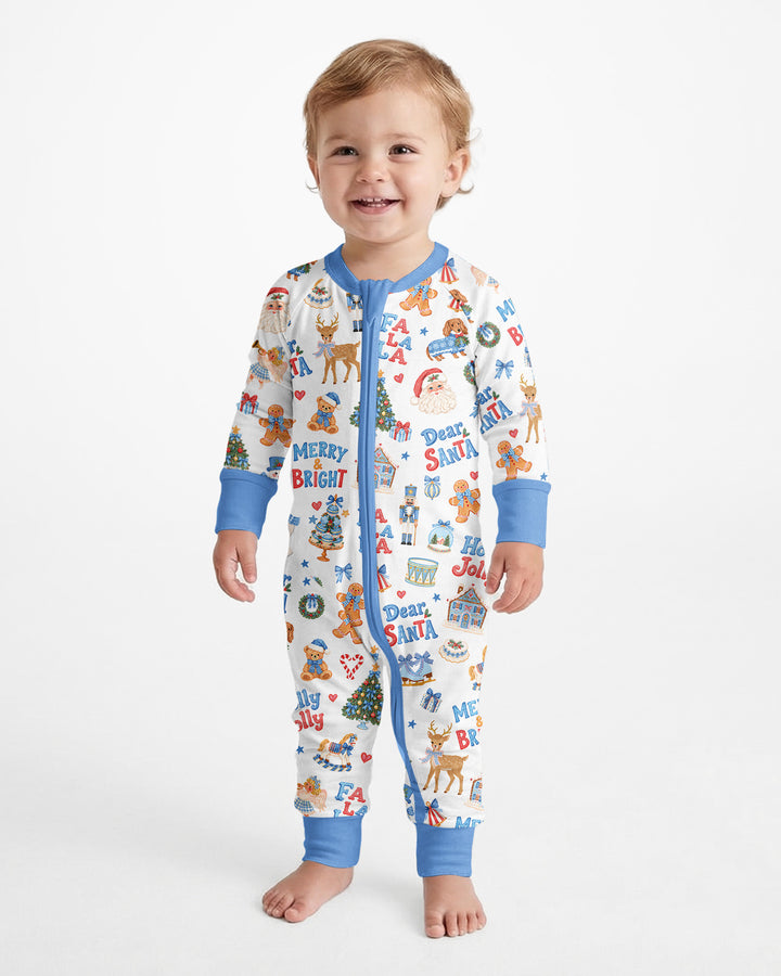 Falala Christmas Bamboo Convertible Zippy