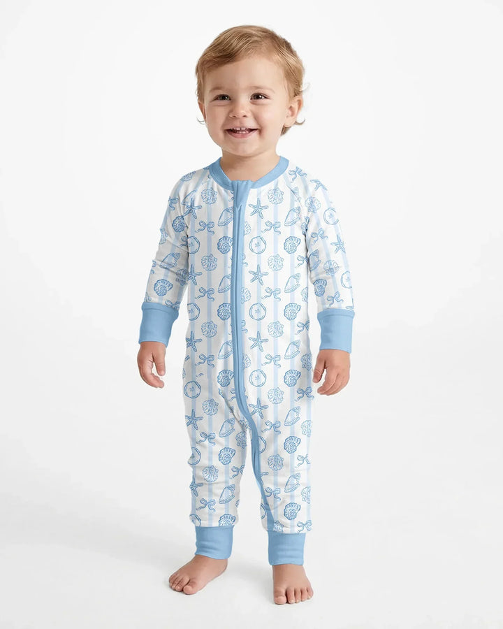 Gerippte Babykleidung mit individuellem Foto - Weich &amp; Skizzenhaft