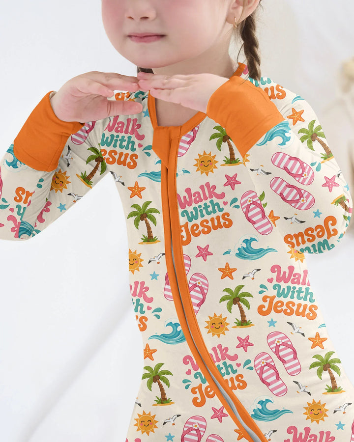 Groovy Summer Walk With Jesus Bamboo Convertible Zippy