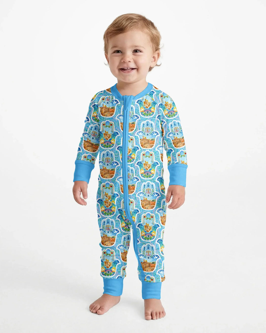 Gerippte Babykleidung mit individuellem Foto - Weich &amp; Skizzenhaft
