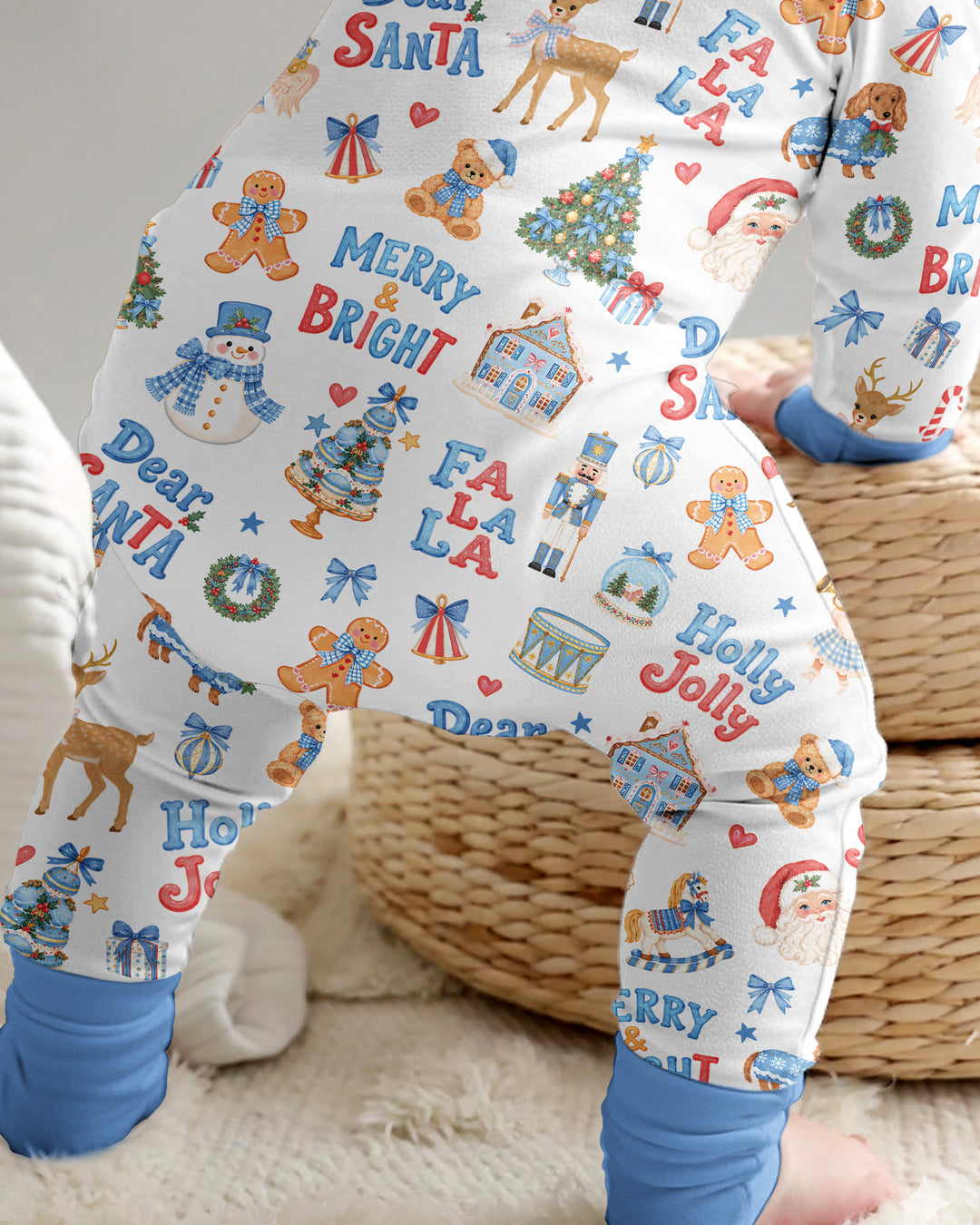 Falala Christmas Bamboo Convertible Zippy