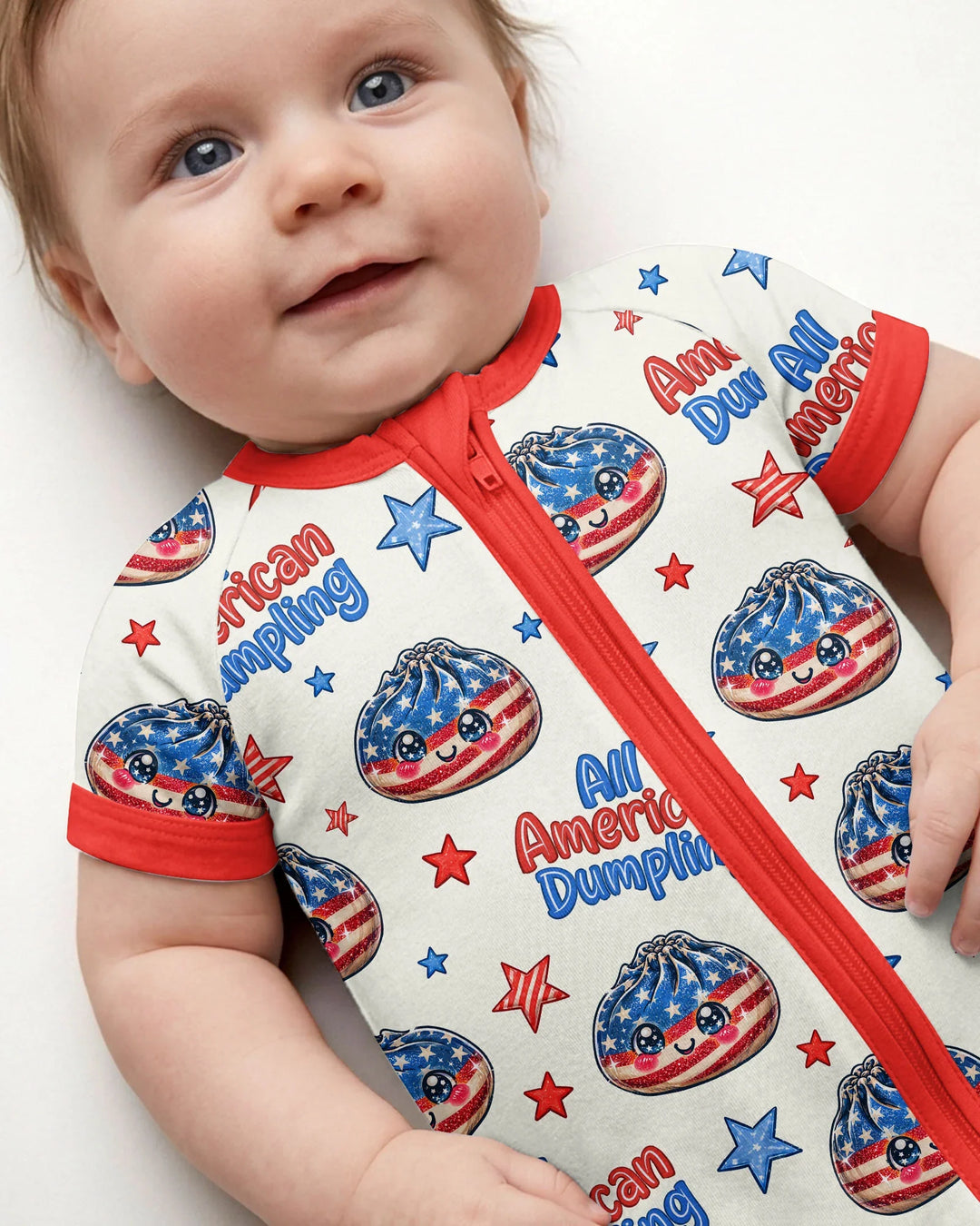 Vorlage Bambus-Shorty-Reißverschluss