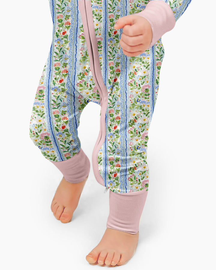 Gerippte Babykleidung mit individuellem Foto - Weich &amp; Skizzenhaft