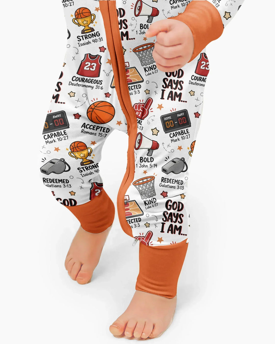 Gerippte Babykleidung mit individuellem Foto - Weich &amp; Skizzenhaft