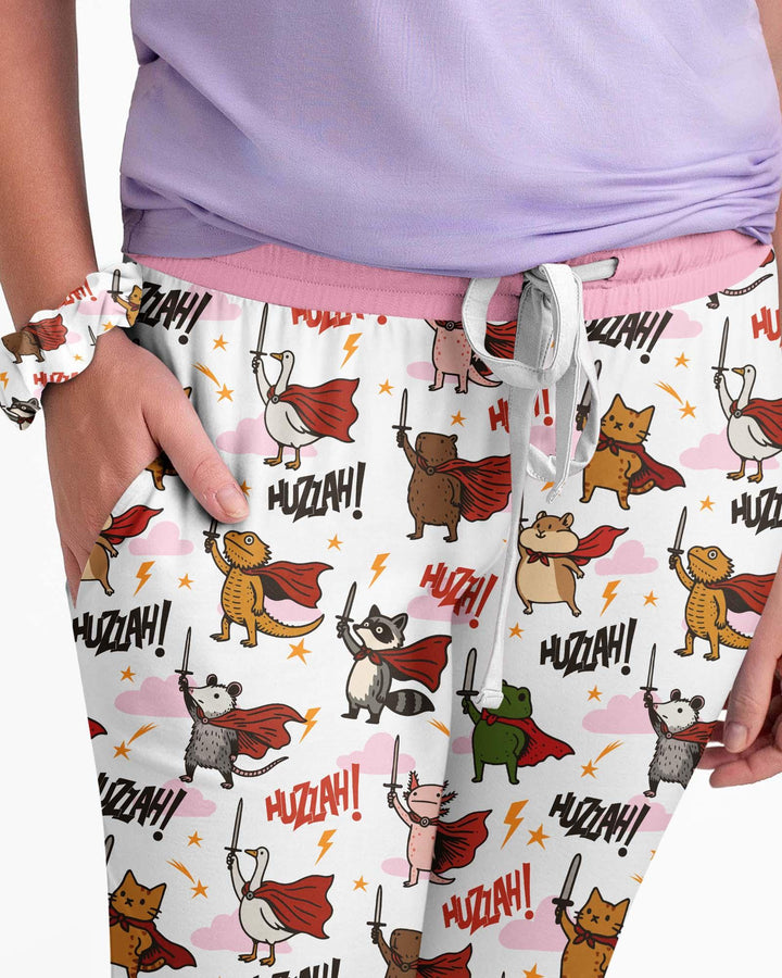 Vorlage Bambus Damen Pyjama Set