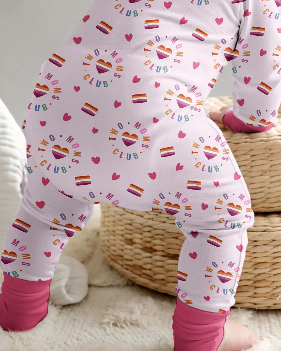 Gerippte Babykleidung mit individuellem Foto - Weich &amp; Skizzenhaft
