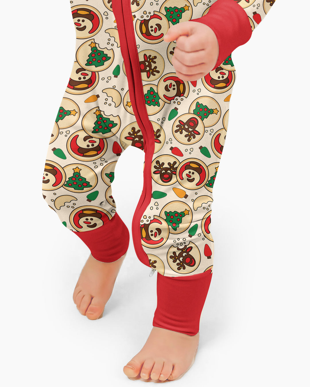 Christmas Sugar Cookie Bamboo Convertible Zippy