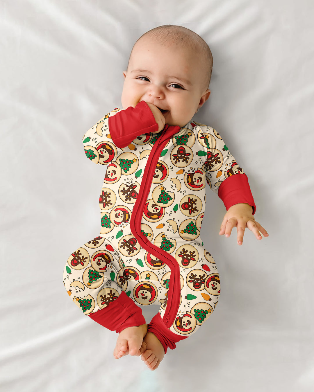 Christmas Sugar Cookie Bamboo Convertible Zippy