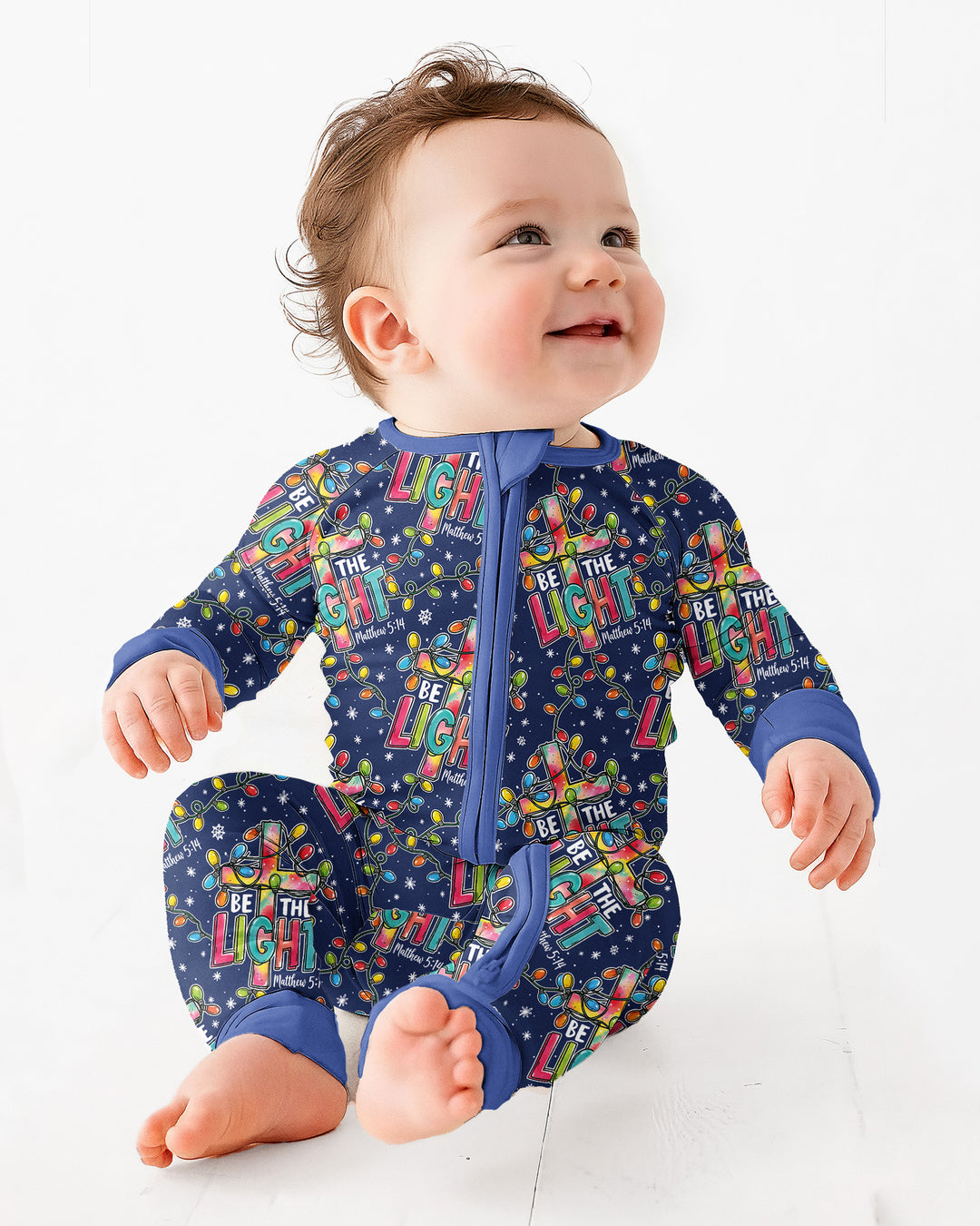 Christian Cross Be The Light Bamboo Convertible Zippy