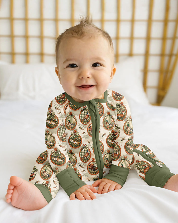 It's Hunting Season Vintage Bamboo Convertible Zippy