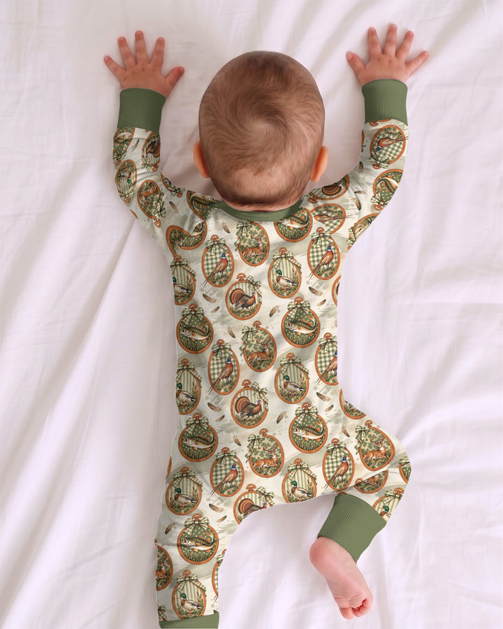 It's Hunting Season Vintage Bamboo Convertible Zippy