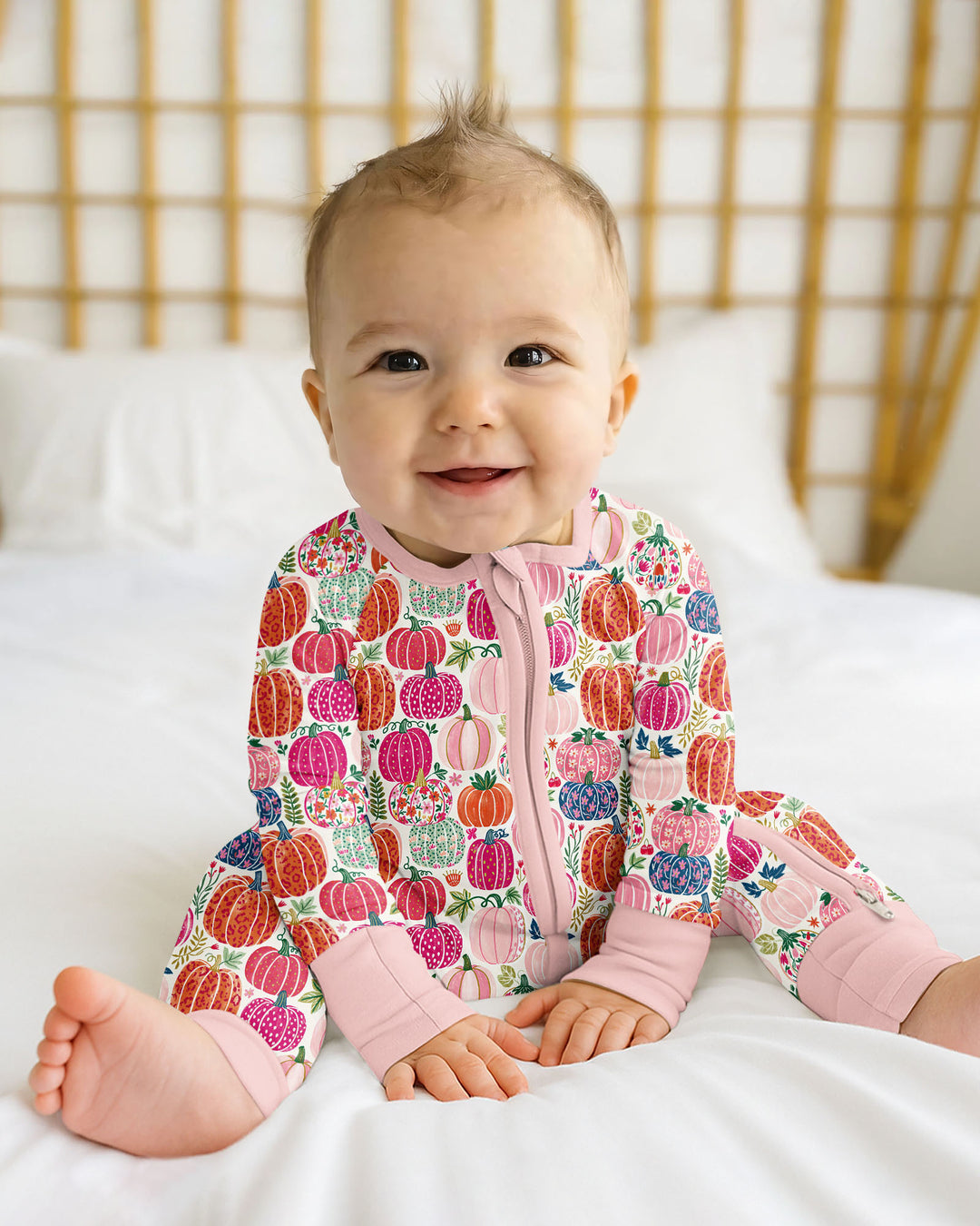 Gerippte Babykleidung mit individuellem Foto - Weich &amp; Skizzenhaft