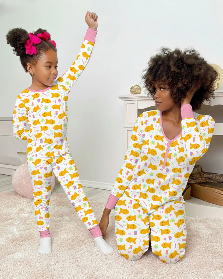 Vorlage Bambus Damen Pyjama Set