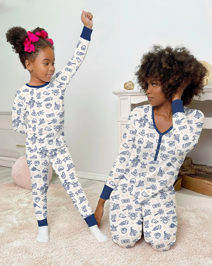 Vorlage Bambus Damen Pyjama Set