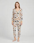 Types Of Horses Bamboo Women Pajama Set