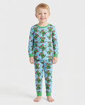 Merry Roarsome Christmas  Bamboo Two Piece Long Sleeve Pajama Set