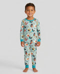 Chicken Garden Bamboo Two Piece Long Sleeve Pajama Set