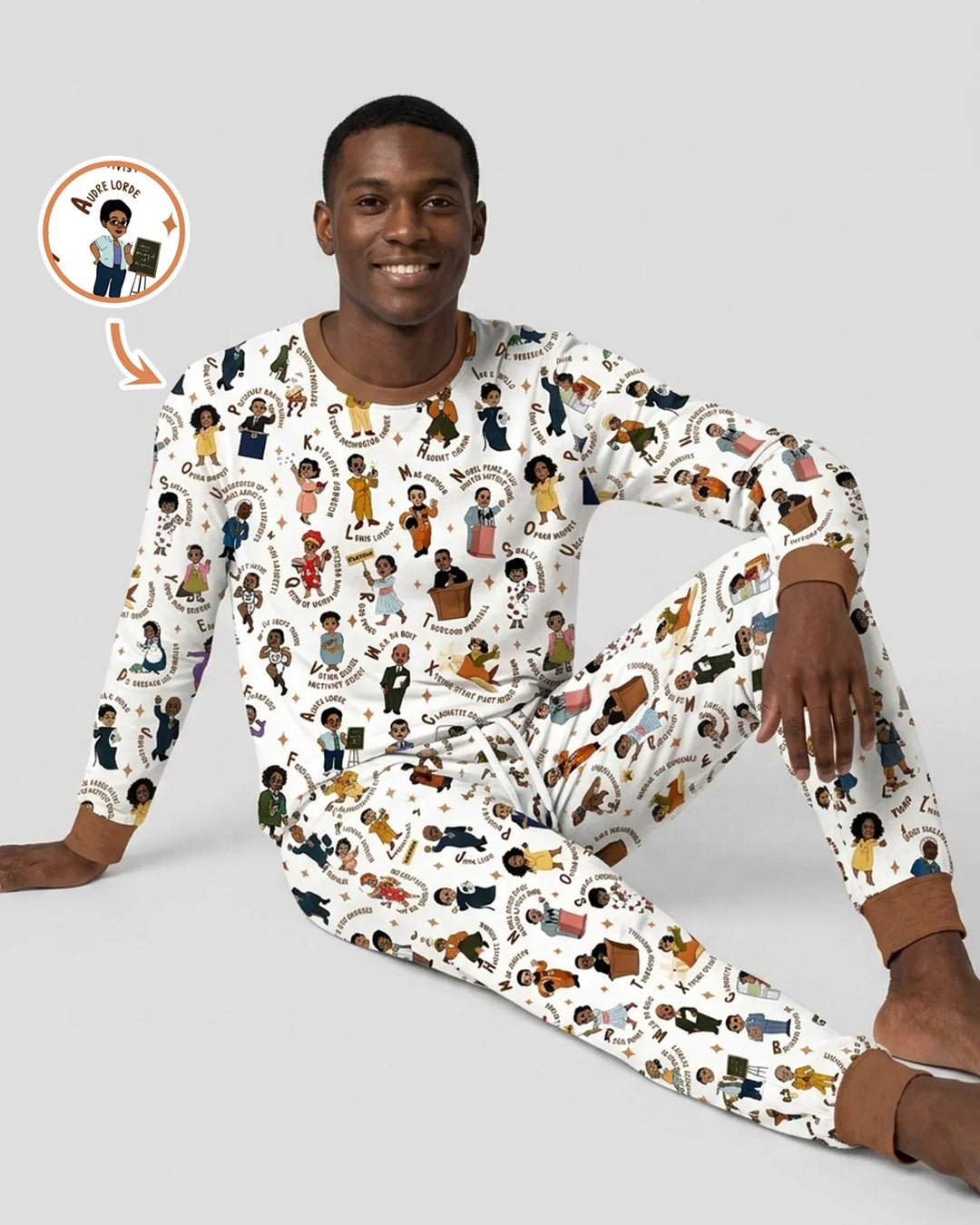 Vorlage Herren-Pyjama-Set
