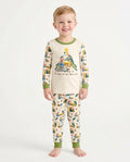 Oh Come, Let Us Adore Him Family Matching Bamboo Two Piece Long Sleeve Pajama Set