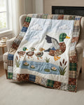 Mallard Duck Bamboo Quilt Blanket