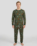 Vorlage Herren-Pyjama-Set