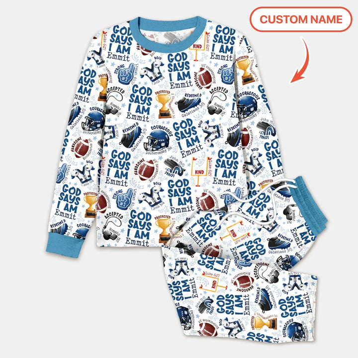 Vorlage Benutzerdefiniertes Herren-Pyjama-Set