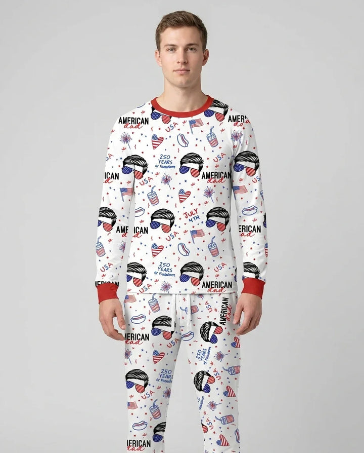Vorlage Benutzerdefiniertes Herren-Pyjama-Set