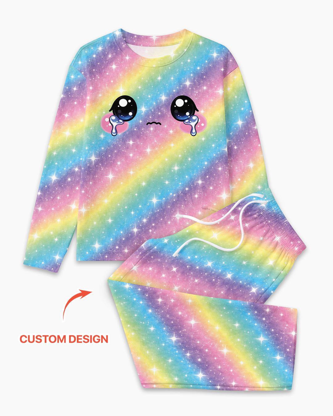 Matching Squishy Dumplings Costume Bamboo Men's Pajama Set