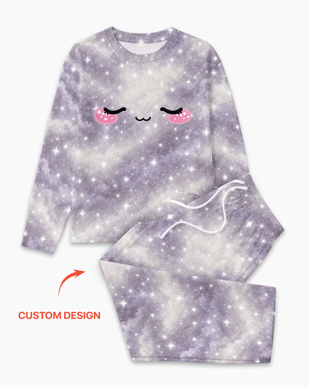 Matching Squishy Dumplings Costume Bamboo Men's Pajama Set