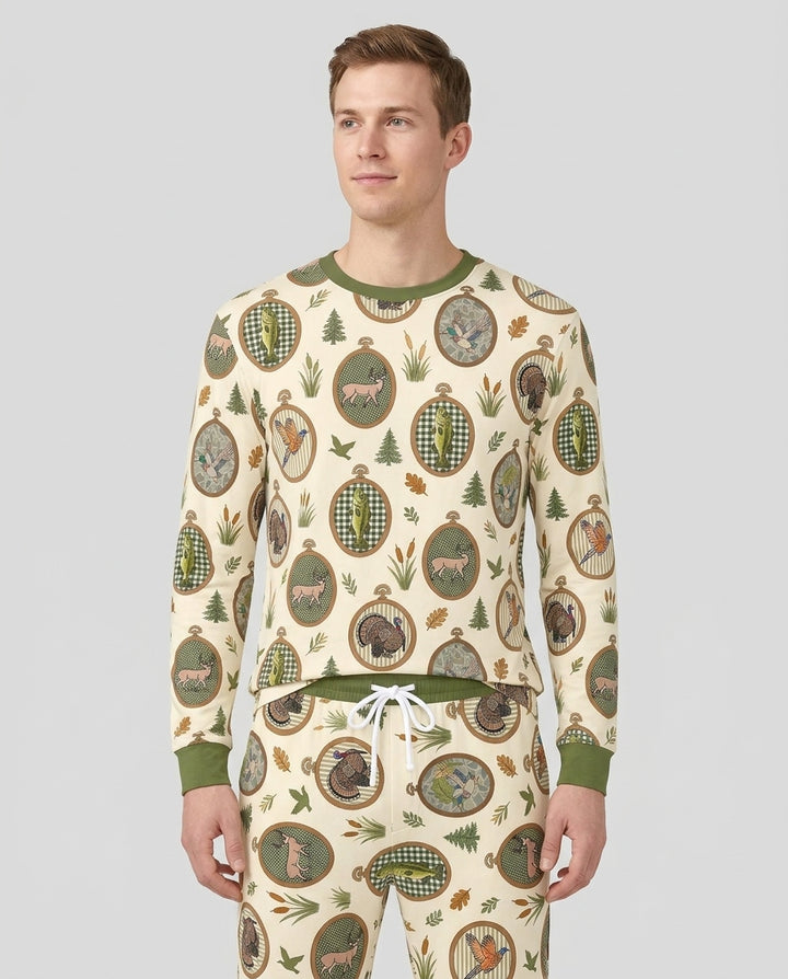 Hunting Season Bamboo Men's Pajama Set