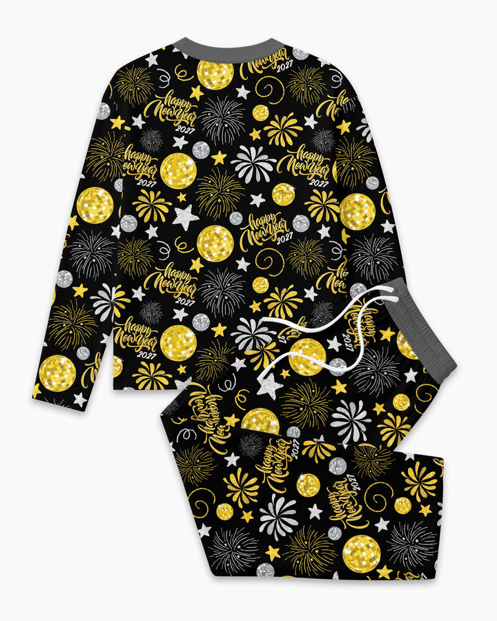 New Year's Eve Celebration 2027  Bamboo Men's Pajama Set