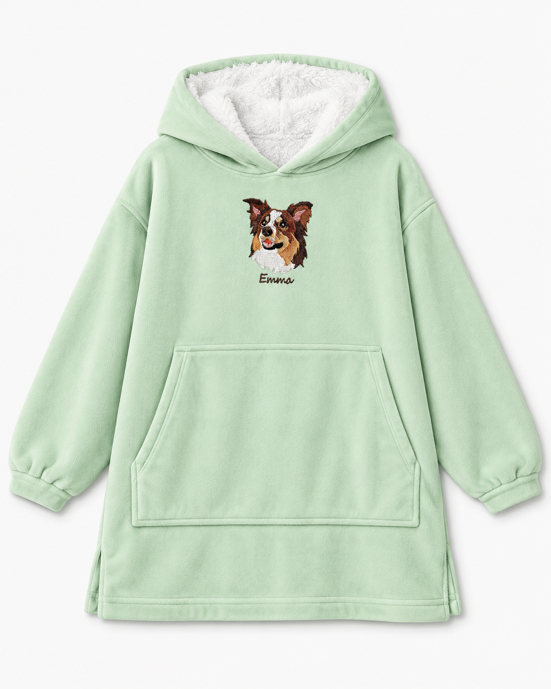 Benutzerdefinierter Bambus-Deckenhoodie (Vorlage)