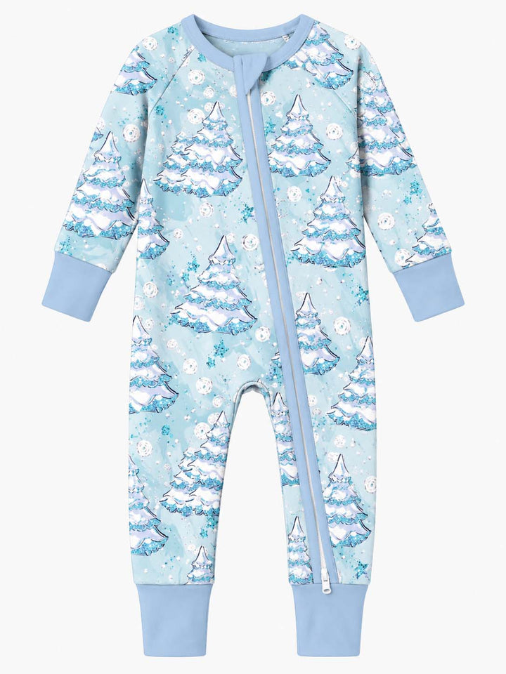 Mint Christmas Candy Bamboo Convertible Zippy