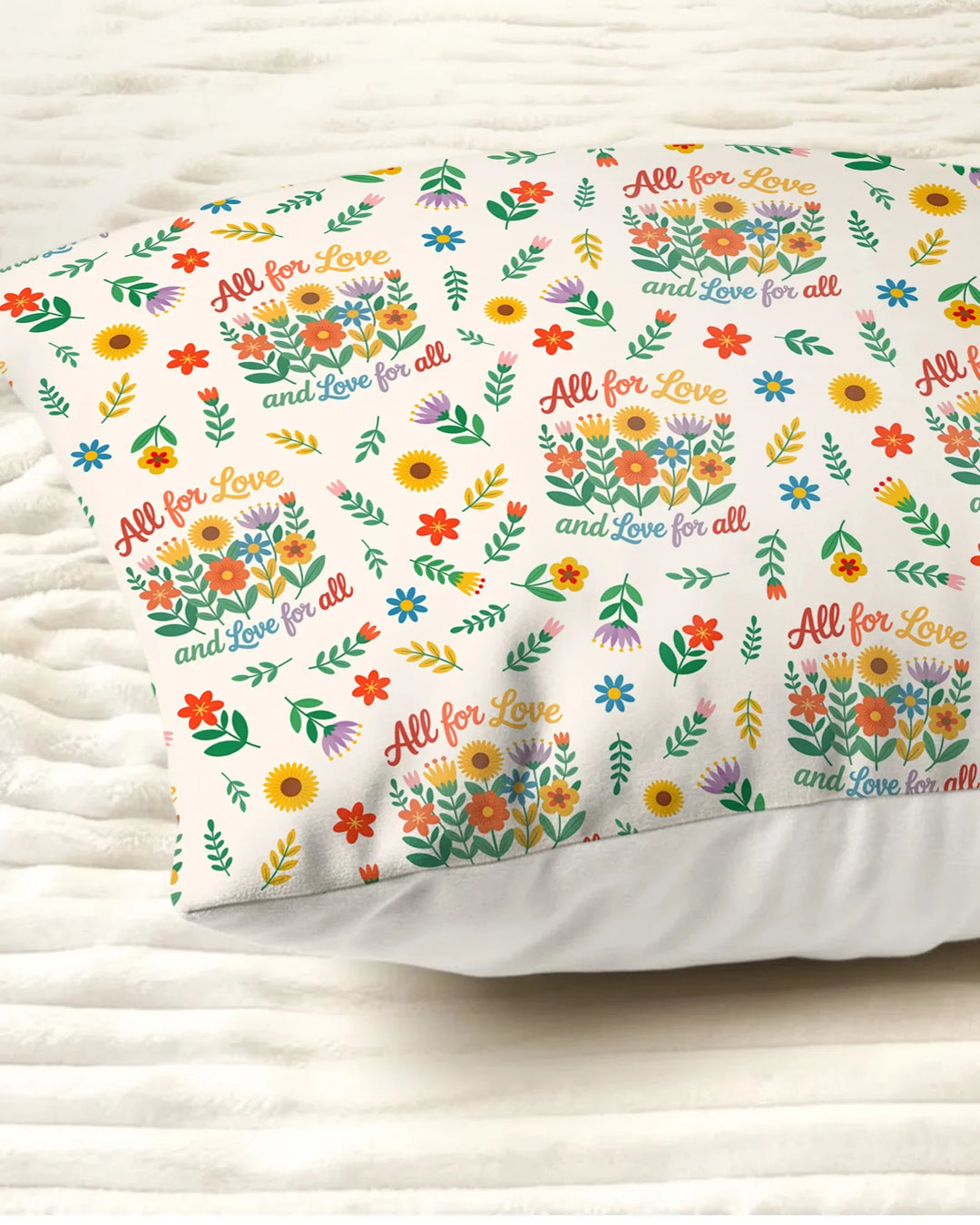 Love For All Family Matching Bamboo Pillow Case