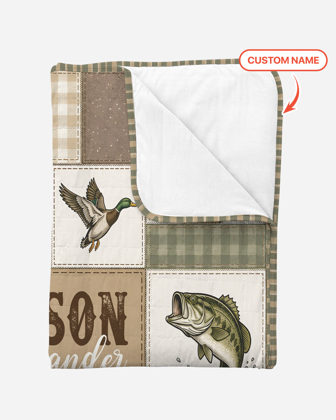 Vorlage Quilt Decke