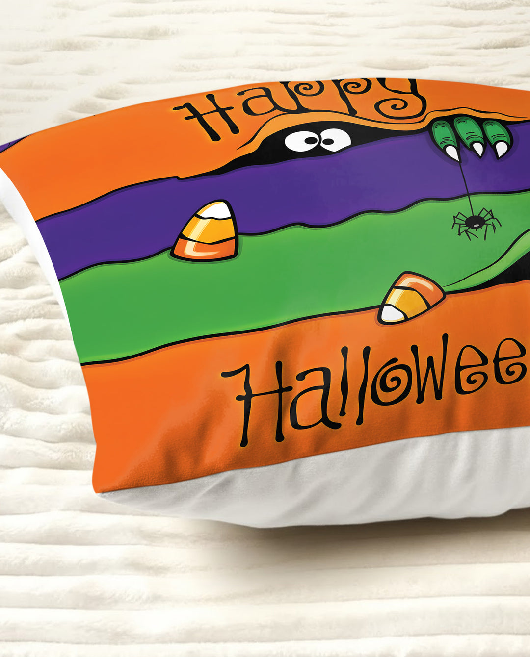 Happy Halloween Bamboo Pillow Case