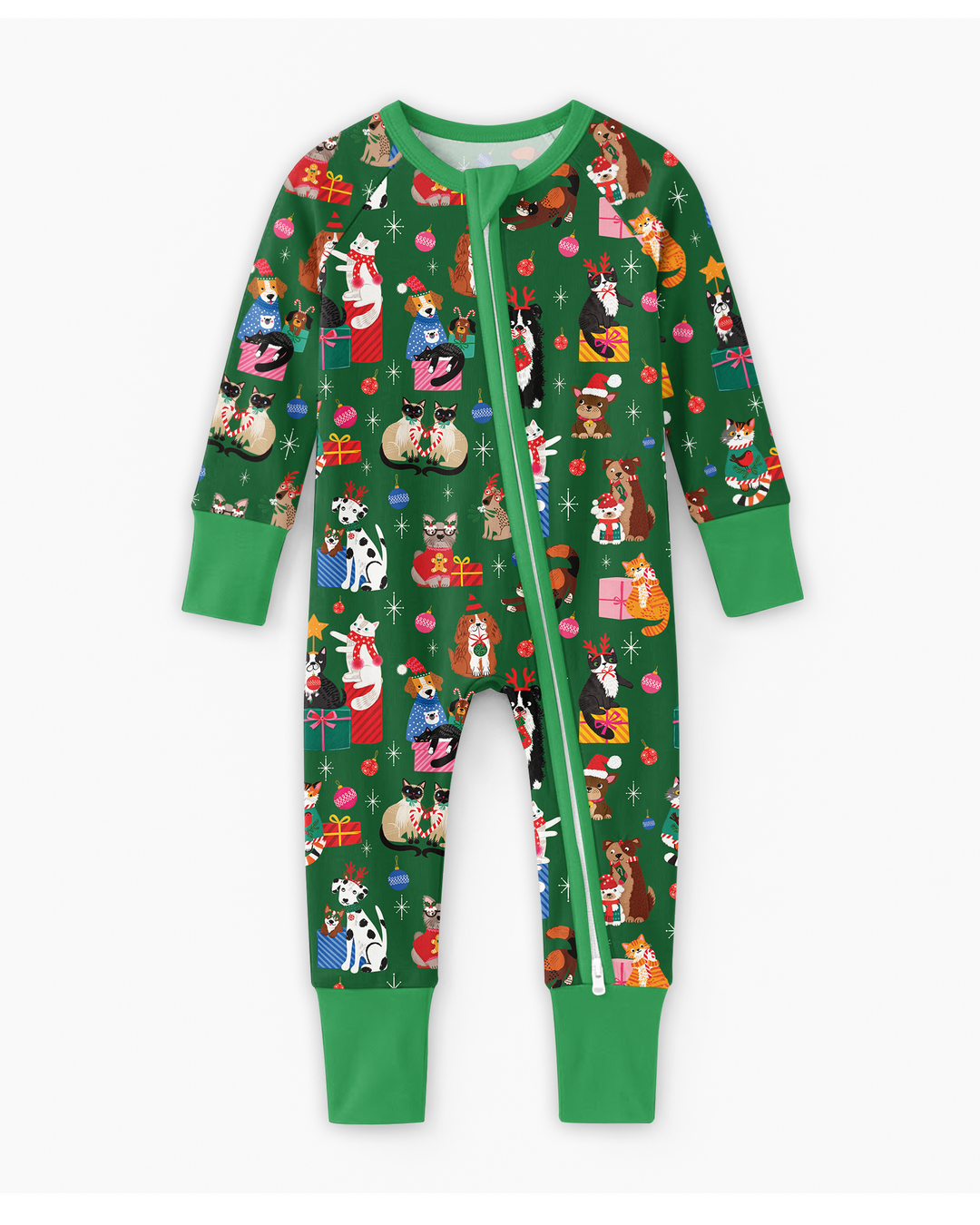 Christmas Paws Bamboo Convertible Zippy