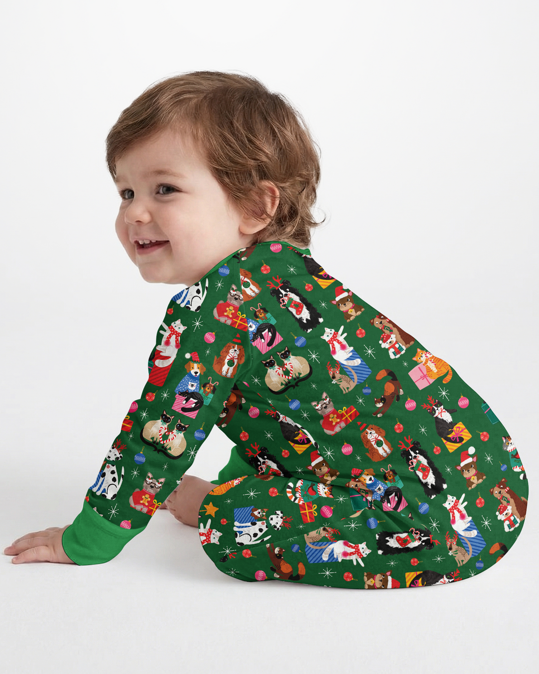 Christmas Paws Bamboo Convertible Zippy