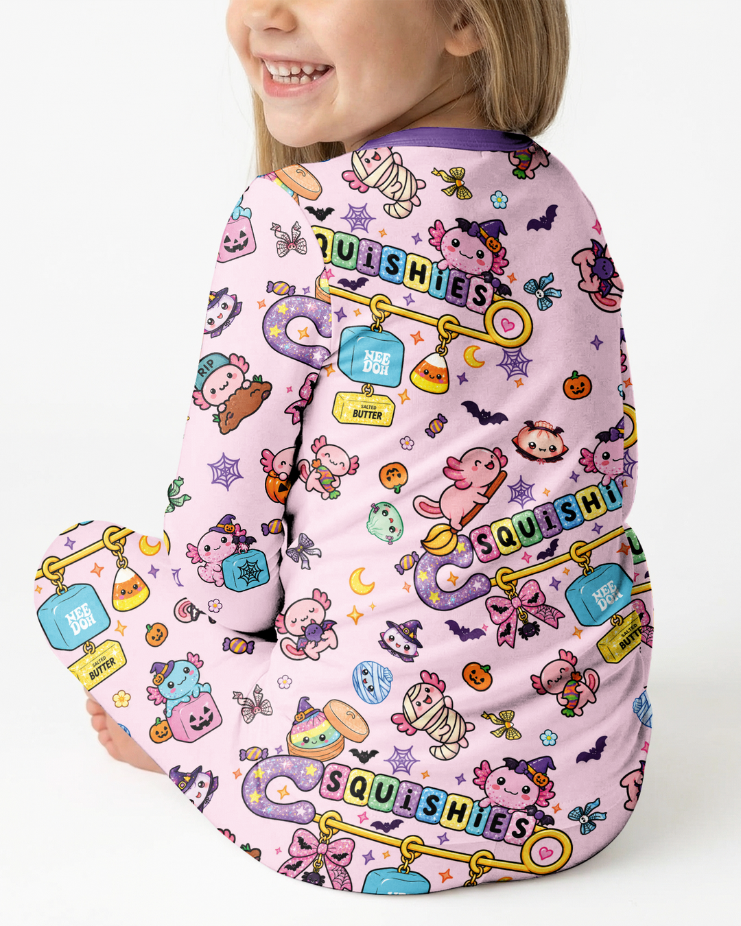 Life Is Better With Squishies Bamboo Two Piece Long Sleeve Pajama Set