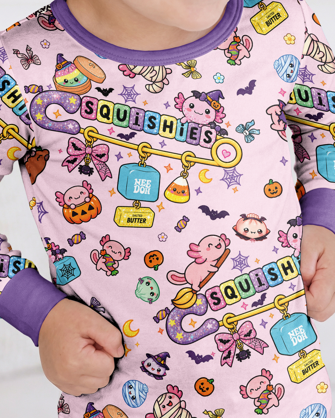 Life Is Better With Squishies Bamboo Two Piece Long Sleeve Pajama Set