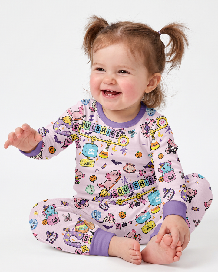 Life Is Better With Squishies Bamboo Two Piece Long Sleeve Pajama Set