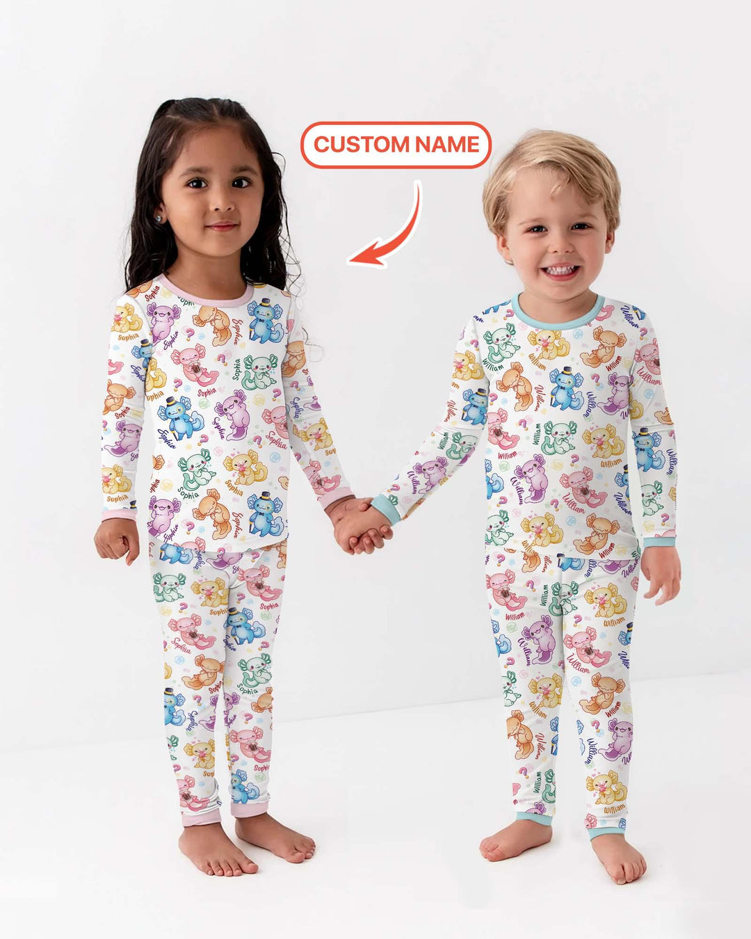 I Axololt Questions Bamboo Two Piece Long Sleeve Pajama Set
