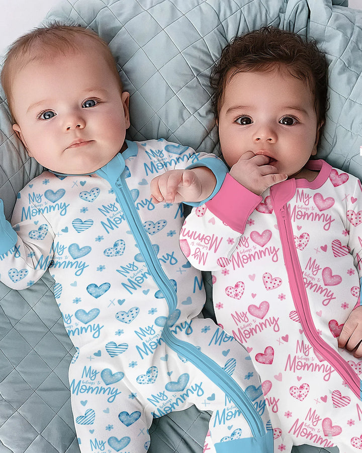 Gerippte Babykleidung mit individuellem Foto - Weich &amp; Skizzenhaft