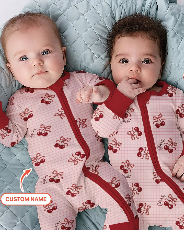 Cherry Mom and Me Bamboo Convertible Zippy