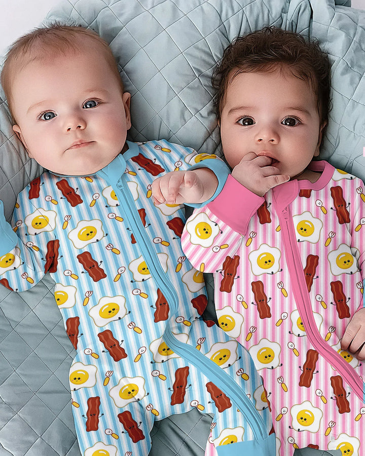 Gerippte Babykleidung mit individuellem Foto - Weich &amp; Skizzenhaft